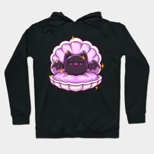 Cute Chibi Bat Mermaid Pearl Hoodie